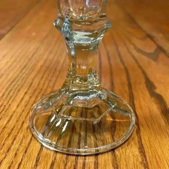 3 Vintage Crystal Candle Stick Holders Perfect For Holidays/Christmas/Home Decor - Picture 8 of 9